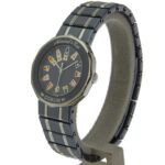 CORUM Admirals Cup Watch 39.610.30 V050 Stainless Steel x Gun Blue Swiss Made Navy Silver Quartz Analog Display Dial Ladies - Image 2