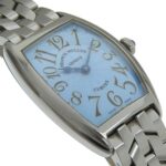 FRANCK MULLER Tonookabex Watch 1752 Stainless Steel Quartz Analog Display Blue Dial Ladies - Image 3