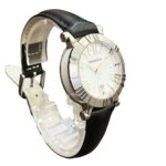 Tiffany & Co. Atlas watch, total weight 36.4g, stainless steel, genuine leather strap, quartz movement, white dial, Z1300.11.11A20 - Image 3