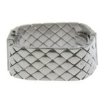CHANEL Matelasse Watch Diamond Bezel H0489 Stainless Steel Quartz Analog Display Black Dial Women's I213024033 - Image 4