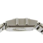 OMEGA Constellation Carree Watch 1531.71 Stainless Steel 1998 Quartz Analog Display White Shell Dial Women's - Image 6