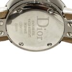 Dior La Di de wrist total weight 21.3g stainless steel genuine leather strap quartz movement white mother-of-pearl dial CD041111 - Image 5