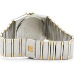 OMEGA Constellation Day Date 18K Gold Steel Quartz Mens 396.1070 - Image 5