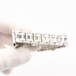 Hermes CroisiÃ¨re watch, stainless steel, women's, white with mother-of-pearl dial, CR2.210 - Image 7