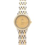 Omega De Ville Prestige Combination D-8P 424.25.24.60.58.001 SSxYG Quartz Watch
