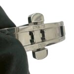 FENDI 3050L Logo Motif Stainless Steel Quartz Silver 31341 - Image 3