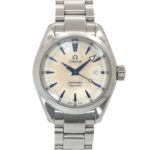 Omega Seamaster Aqua Terra 2577 70 Women's Watch, Date Display, White Shell, Quartz Watch