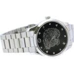 GUCCI G-Timeless YA1264125 126.4 Men's Watch Stainless Steel /40427 - Image 5