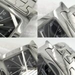 Hermes H- Wo Quartz Black Dial H Battery Operated Stainless Steel Silver/Black HERMES HH1.210 - Image 7