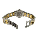HERMES Clipper Stainless Steel GP Quartz Wrist Silver/Gold 23912 - Image 9