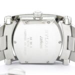 BVLGARI Assioma Stainless Steel Quartz Unisex Watch AA39S - Image 6