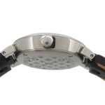 Louis Vuitton Tambour Q12MG Wo 8 Diamonds Silver Quartz - Image 6