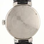 Louis Vuitton Tambour Damier Graphite QA073 SS Quartz - Image 6