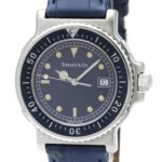 TIFFANY Diver Quartz Stainless Steel Quartz Mens M0710