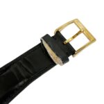 Gucci Interlocking Watch, Total Weight 41.2g, Stainless Steel, Genuine Leather Strap, Quartz Movement, Black Dial, 133.3 - Image 6