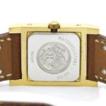 HERMES Medor Gold Plated Leather Quartz Ladies - Image 6
