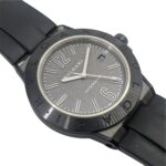 BVLGARI Diagono Magnesium Date Ceramic Gray Dial Rubber Black Automatic Men's Watch DG41SMC - Image 4