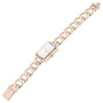 Chanel CHANEL PremiÃ¨re Diamond Bezel 18KPG (Pink Gold) Ladies White Shell H4412 - Image 4