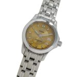 Omega Seamaster 2581.62 Wo Brand Name 120m Water Resistant Date Quartz Movement Stainless Steel (SS) Silver & Orange