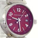 Louis Vuitton Tambour Q121T Stainless Steel Quartz Watch - Image 6