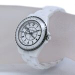 CHANEL J12 Couture H9763 Women's Watch, White Ceramic x Stainless Steel, 40446 - Image 7