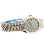 ROLEX Datejust 31 10P Diamond Black Shell 278273NG Random Serial Number Women's Watch SSx18K Yellow Gold 40460 - Image 5
