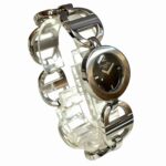 Christian Dior Malice watch, total weight 55.3g, stainless steel, quartz movement, black dial, CD22110 - Image 3