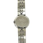 HERMES Vintage Clipper Stainless Steel Quartz Watch, Silver/Gold, 29391 - Image 6