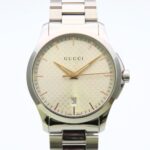 Gucci G-Timeless 126.4 SS Diamante Men's Watch GUCCI - Image 3