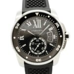 Cartier Calibre Diver 300M W7100056 Black Dial