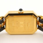 Chanel CHANEL PremiÃ¨re M Watch, Gold Plated Leather, Women's, Black, H0001 - Image 6