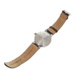 Louis Vuitton Tambour Q111E Stainless Steel Leather Silver Quartz Watch 1507 LOUIS VUITTON - Image 4
