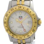TAG HEUER 1500 GMT Gold Plated Steel Quartz Mens Watch 155.706