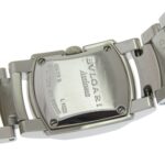 BVLGARI Assioma Watch AA26S Stainless Steel Quartz Analog Display Black Dial Women's - Image 6