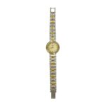 HERMES Vintage Clipper Stainless Steel Quartz Watch, Silver/Gold, 29391
