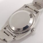 ROLEX Air-King 114200 M-serial Stainless Steel Automatic Silver Dial Watch - Image 7