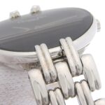 Christian Dior Bakira Watch D44-120 Stainless Steel Silver Quartz Analog Black Dial Women's - Image 8