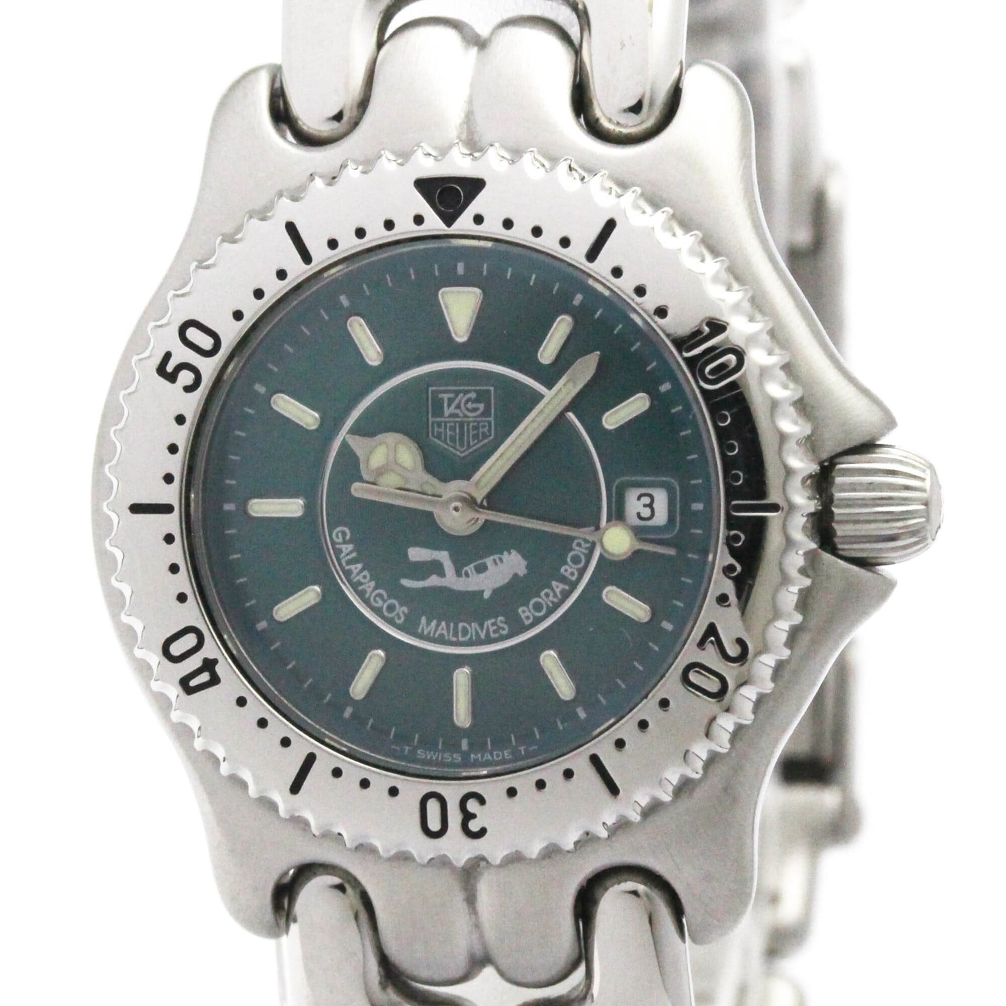 2000_ee0d3c17-ae22-45a4-ab10-09de9ad49f51.jpg TAG HEUER Sel Galapagos Maldives Bora Bora LTD Watch WG131K - Image 1