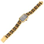 Chanel CHANEL PremiÃ¨re M Watch, Gold Plated Leather, Women's, Black, H0001 - Image 3