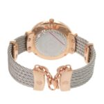 Unused Charriol Saint-Tropez Stainless Steel White Shell with Dial and Pink Gold Quartz Wristwatch 0595 CHARRIOL - Image 4
