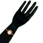 GUCCI Vintage Changeable Bezel Sherry Line GP Watch Wristwatch Gold 30660 - Image 2