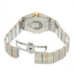Omega Constellation Two-Tone 123 20 35 60 02 002 Boys' Date Silver 18KPG Quartz - Image 5