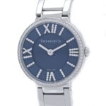 TIFFANY&Co. Tiffany Atlas 2-Hand Bezel Diamond 69291651 Women's Watch Stainless Steel 40349