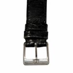 Omega De Ville watch, total weight 18.2g, stainless steel, genuine leather strap, quartz movement, silver dial, 195.0075 - Image 5