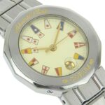 Corum Admiral's Cup Watch 39.610.20 V050 Stainless Steel Quartz Analog Display Ivory Dial Admirals Women's G113124009 - Image 3