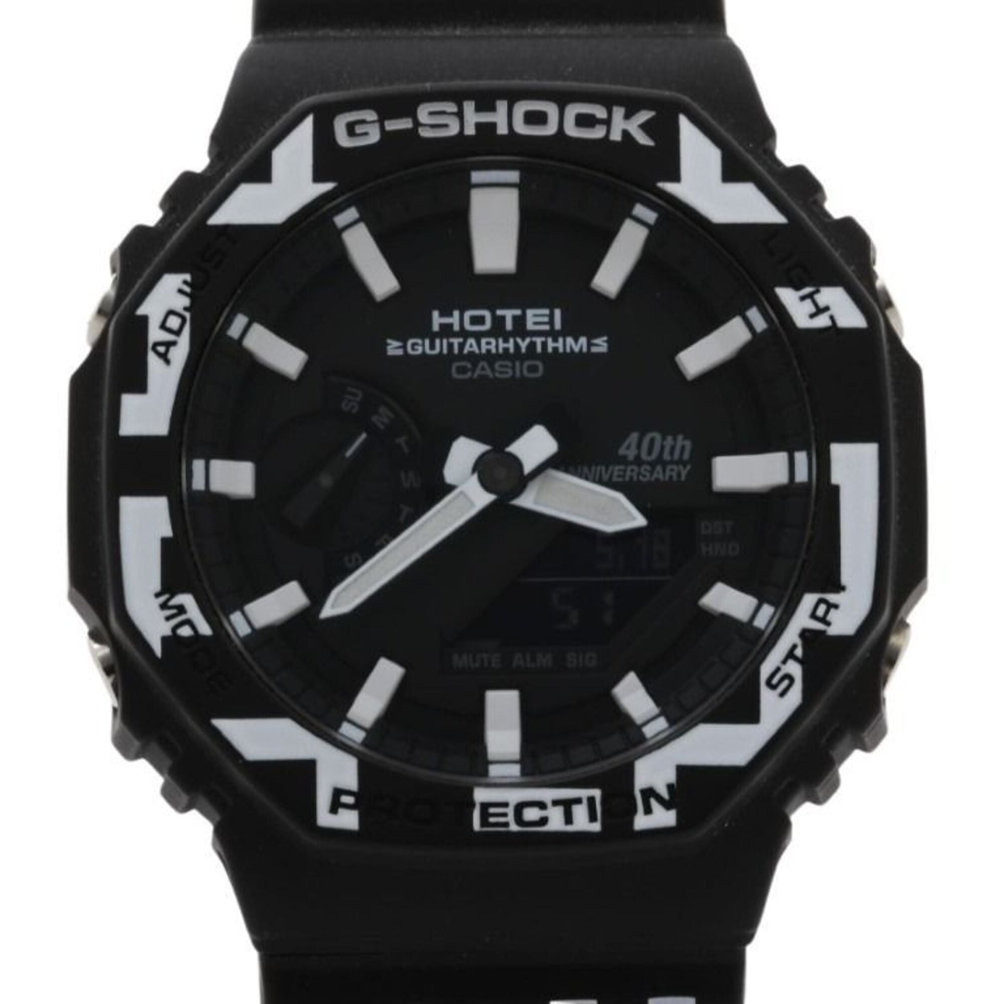 2000_f0888562-143b-45c4-97cc-f510a8ef5b7c.jpg CASIO G-SHOCK Torayasu Collaboration Model ANALOG-DIGITAL 2100 Series GA-2100HT-1AJR Black Resin/Resin - Image 1