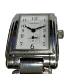 Tiffany & Co. Grand Rectangular Watch, Total Weight 73.4g, Stainless Steel, Quartz Movement, White Dial - Image 4