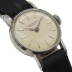 International Watch Company (IWC) women's watch, stainless steel, hand-wound, analog display, silver dial. - Image 3