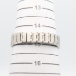Bulgari BVLGARI Quadrato Watch, Stainless Steel, Women's, Black, SQ22SS - Image 7