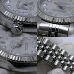 ROLEX Datejust 10P Diamond 79174G Women's Watch SSx18KWG 40458 - Image 8
